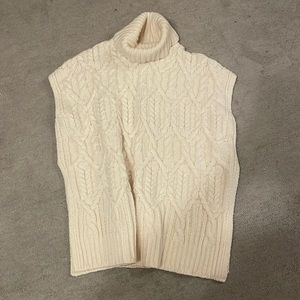 Theory sleeveless turtleneck